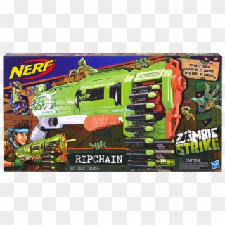 Nerf Zombie Strike Ripchain - Nerf Gun Zombie Strike Ripchain Clipart