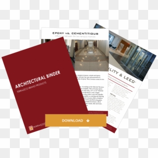 Architectural Binder - Brochure Clipart