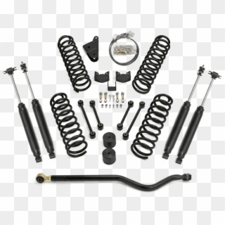 Readylift 49-6933 4" Coil Spring Lift Kit W/f/r Brake - Jeep Clipart