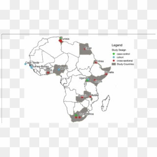 Map Of Africa , Png Download - Map Of Africa Clipart