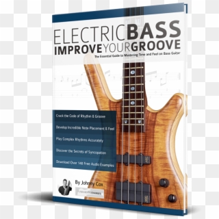 3d Book Cover Improve Your Groove - Bass Guitar Clipart