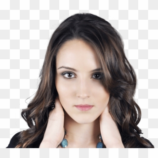 Beautiful Woman Face Transparent Background - Head Hair Clipart