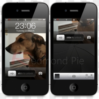 After Installation, Camera Grabber Does Not Install - Slide To Unlock Ios 4 Clipart