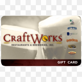 Gordon Biersch Gift Card - Craftworks Gift Card Clipart