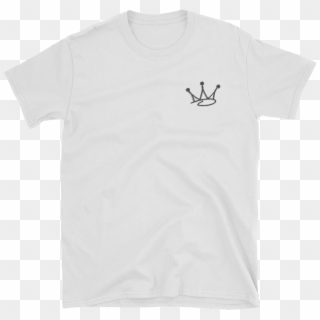 Graffiti Crown White Tee - T Shirt Nike Footwear 1 Clipart