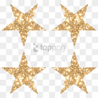 Free Png Gold Glitter Png Png Image With Transparent - Gold Glitter Star Png Clipart
