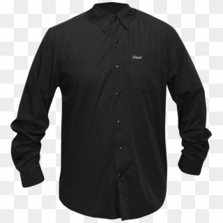 Bamboo Long Sleeve Dress - All Black Button Up Long Sleeve Clipart
