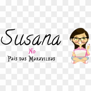 Susana No País Das Maravilhas - Calligraphy Clipart