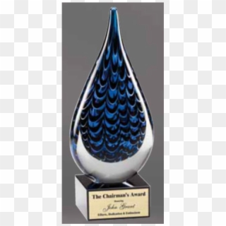 Modern Art Glass Award G519 - Vase Clipart