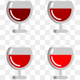 Wine Glass Red Wine Champagne Alcoholic Drink - Circle Clipart