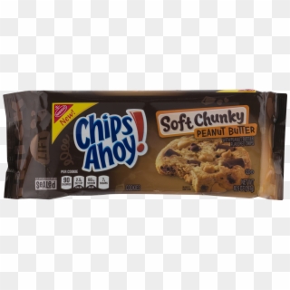 Soft Chunky Peanut Butter Cookies, - Chips Ahoy Double Chocolate Thins Clipart