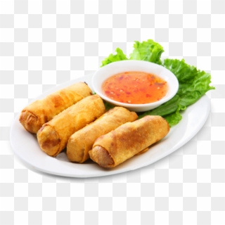Spring Roll - Chicken Egg Roll Png Clipart