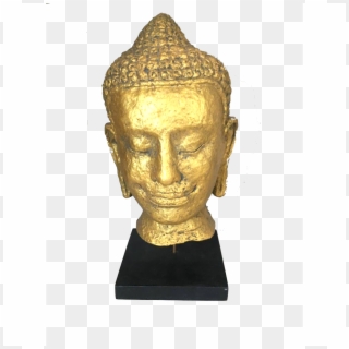 Jayav Art Sculpture Bodishatva Head On Detachable Stand - Bronze Sculpture Clipart