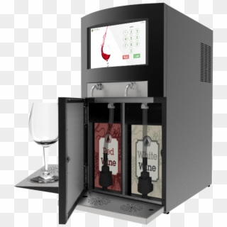 The Emerald Wine Dispenser Is A “green” Operation That - Shelf Clipart