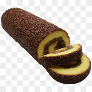 Cake Roll Chocolate Clipart