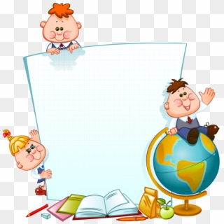Baby Border Png - School Border And Frame For Kids Clipart