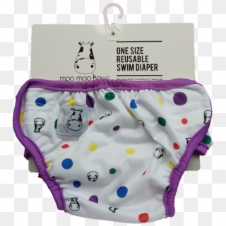 Moo Moo Kow Swim Diaper Dot Dot - Coin Purse Clipart