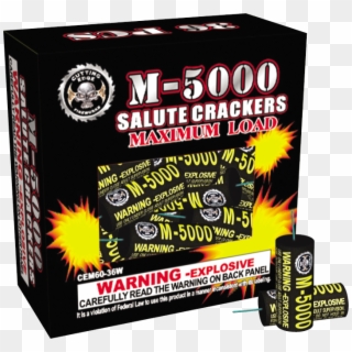 Maxpop, M-5000 Header Bomb , 36 Count - M 5000 Firecracker Clipart