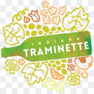 Traminette Logo For Dark Backgrounds Clipart