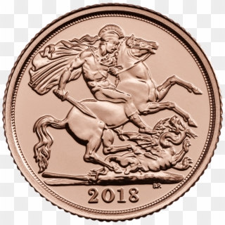 The Half Sovereign 2018 Gold Coin - 2019 Gold Sovereign Clipart