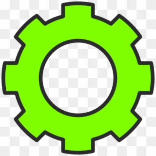 Green Gears Imagination Movers - Cog Clipart - Png Download