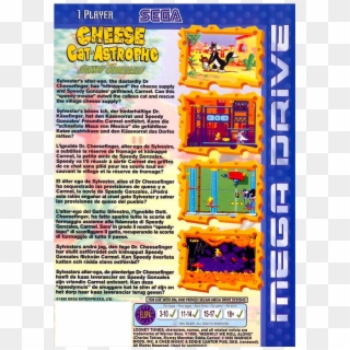Cheese Cat Astrophe Starring Speedy Gonzales Megadrive Clipart