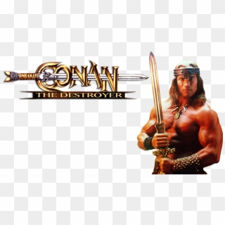 Conan The Destroyer Image - Conan The Barbarian Logo Clipart