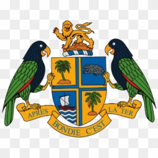 Issued At - Coat Of Arms Of Dominica Clipart