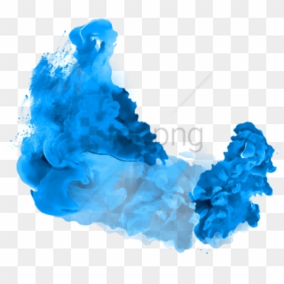 Blue Smoke Effect Png Png Image With Transparent Background - Blue Smoke Bomb Png Clipart