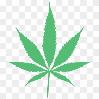 Staff That Weed Love [ Img] - Transparent Cannabis Leaf Clipart