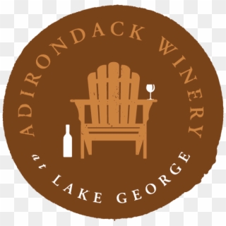 Adirondack Winery Dark Seal Logo - Lynch One Up On Wall Clipart