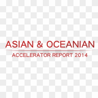 Asian Accelerator Report - Sign Clipart