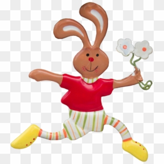 Easter Bunny Hare Easter Png Image - Cartoon Clipart