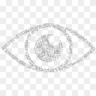 This Free Icons Png Design Of Binary Eye - Circle Clipart