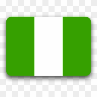 Nigeria Flag - Bandeira Nigéria Png Clipart