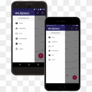 Eclipso Mail & Cloud App For Android & Ios - Iphone - Png Download
