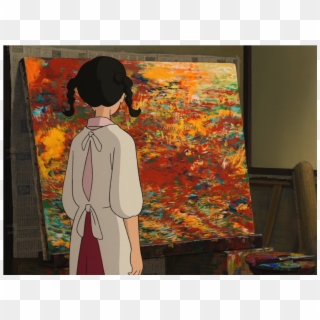 Up On Poppy Hill Painting Clipart
