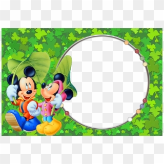 Molduras Minnie Png - Mickey And Minnie Summer Clipart
