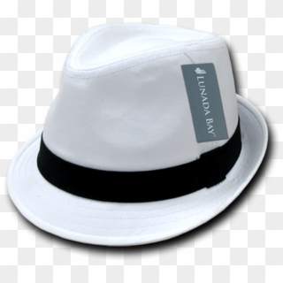 Lunada Bay Sweatband Basic Poly Woven Fedora Hat, Style - Beanie Clipart
