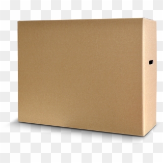 Lcd Small Box Closed Angled - Tv Packing Box Clipart
