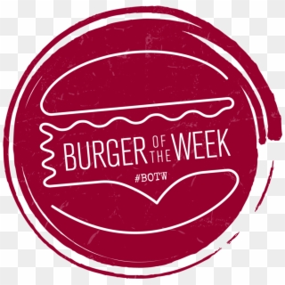Burger Of The Week - Circle Clipart