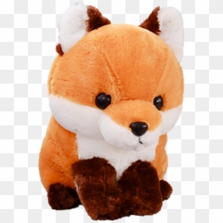 Baby Fox Plushie - Cute Fox Plush Clipart
