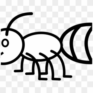 Clipart Of The Day - Coloring Picture Of Ant - Png Download