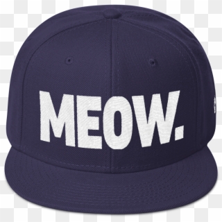 Hat - Meow - - Baseball Cap Clipart