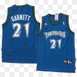 21 Kevin Garnett - Minnesota Timberwolves 1990s Jersey Clipart