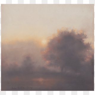 Foggy Sunset - Visual Arts Clipart