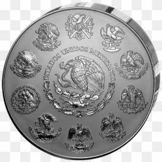 Aztec Calendar Stone Mexico City Silver Coin Silver - Aztec Calendar Clipart