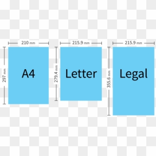 Paper Sizes Derby City Litho For Letter Paper Size - Size Of Regular Paper Clipart