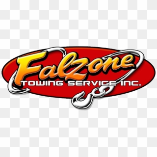Falzone Towing Service Logo - Emblem Clipart