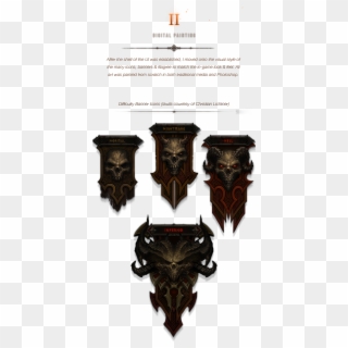 Https - //www - Behance - - Diablo 3 Ui Art Clipart